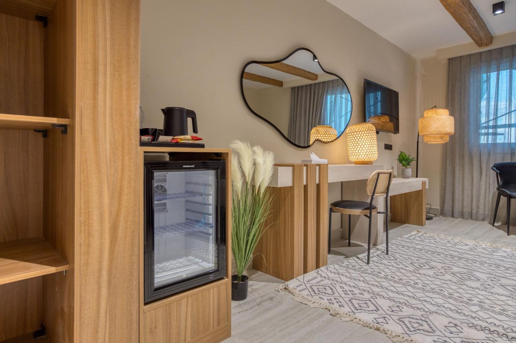 Kafret el-Gabal La Boutique Hotel - Vue Des Pyramides מראה חיצוני תמונה