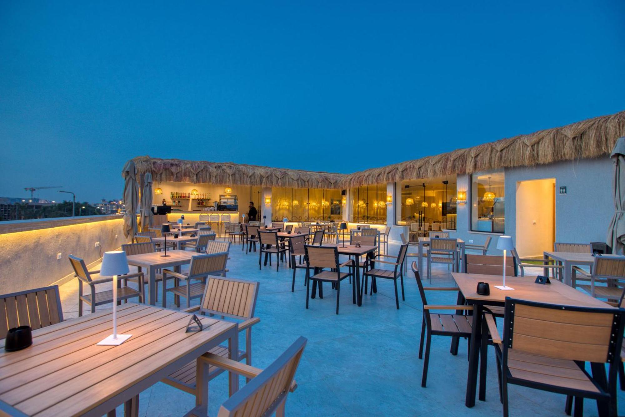 Kafret el-Gabal La Boutique Hotel - Vue Des Pyramides מראה חיצוני תמונה