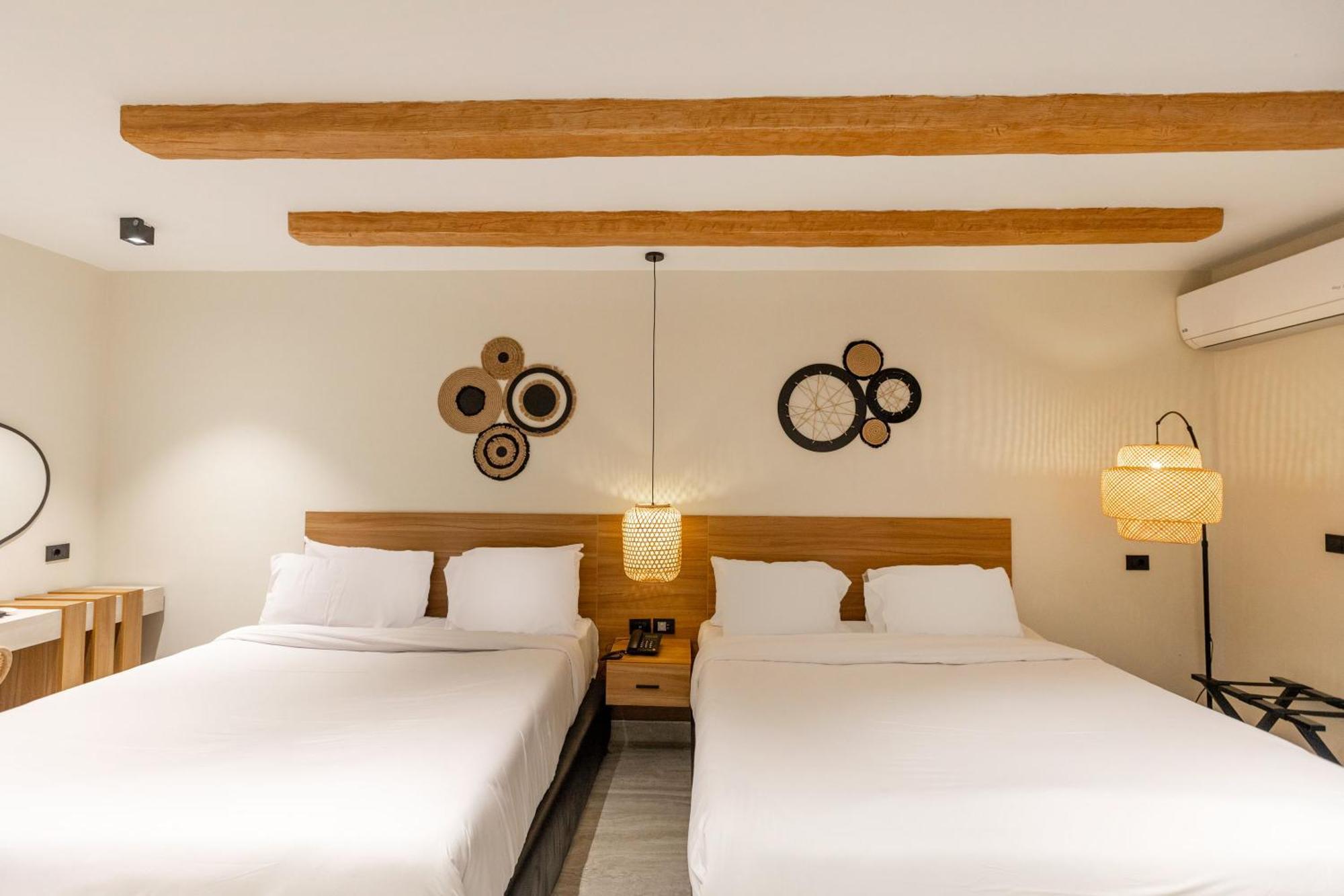 Kafret el-Gabal La Boutique Hotel - Vue Des Pyramides מראה חיצוני תמונה