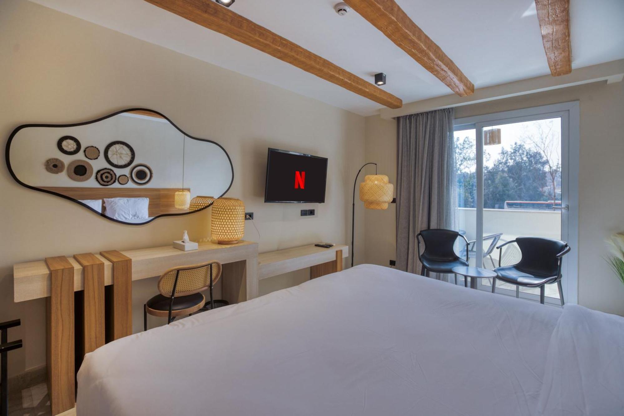 Kafret el-Gabal La Boutique Hotel - Vue Des Pyramides מראה חיצוני תמונה